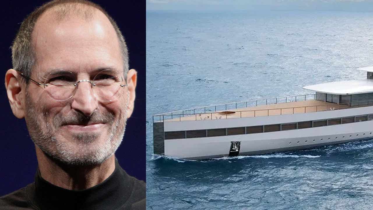Avete mai visto la barca di Steve Jobs? Sembra una città galleggiante