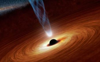 immagine di un buco nero dormiente