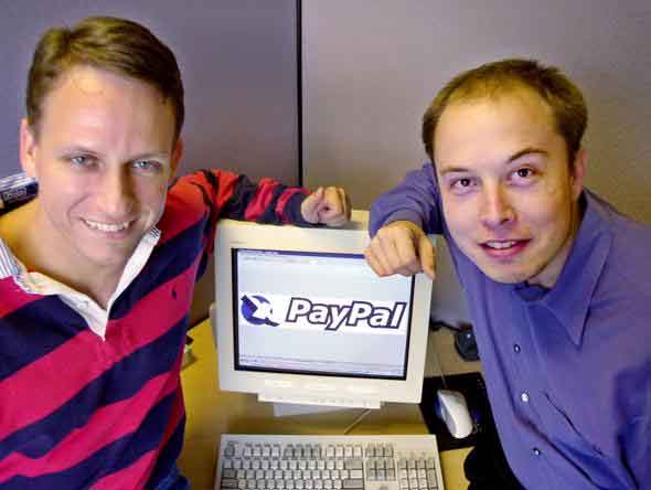 Elon musk quando aveva paypal