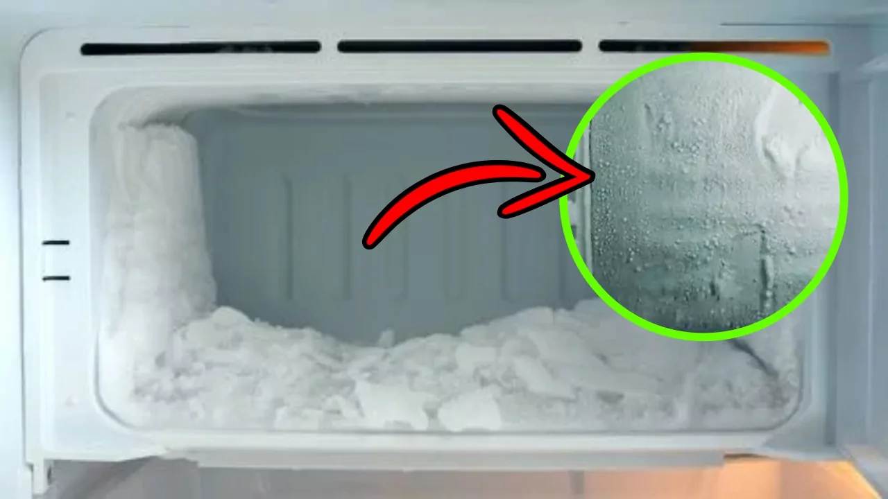 ghiaccio nel frigo