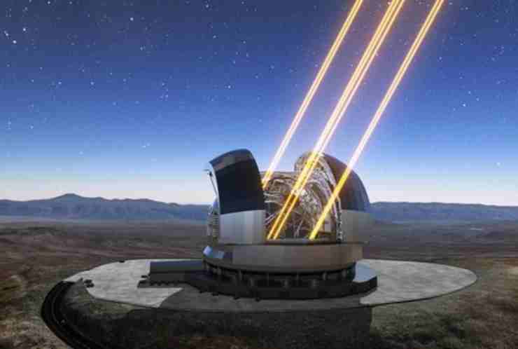 El espectrómetro ELT se utiliza para buscar vida en el universo.