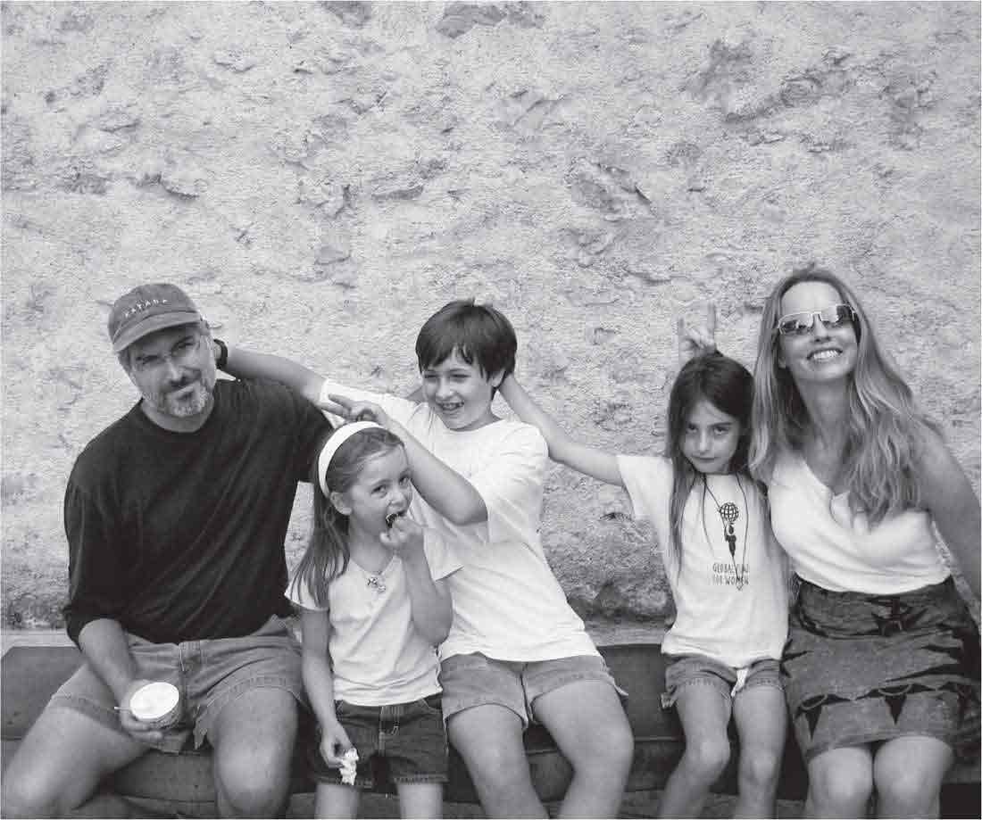 steve jobs e la sua famiglia