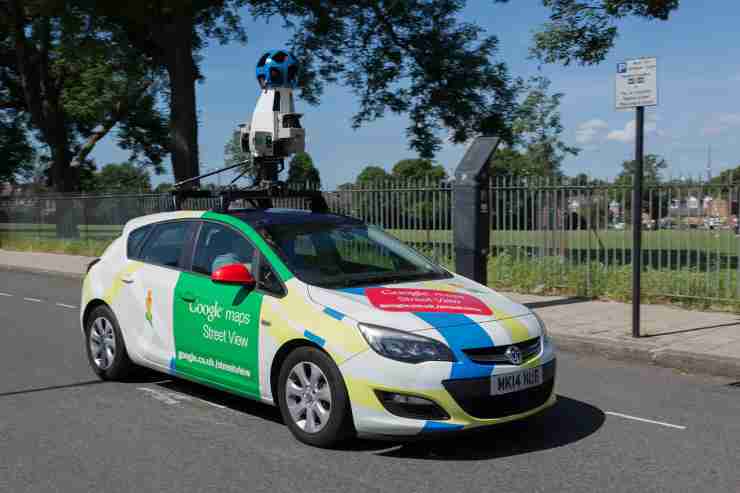 macchina di Google street view