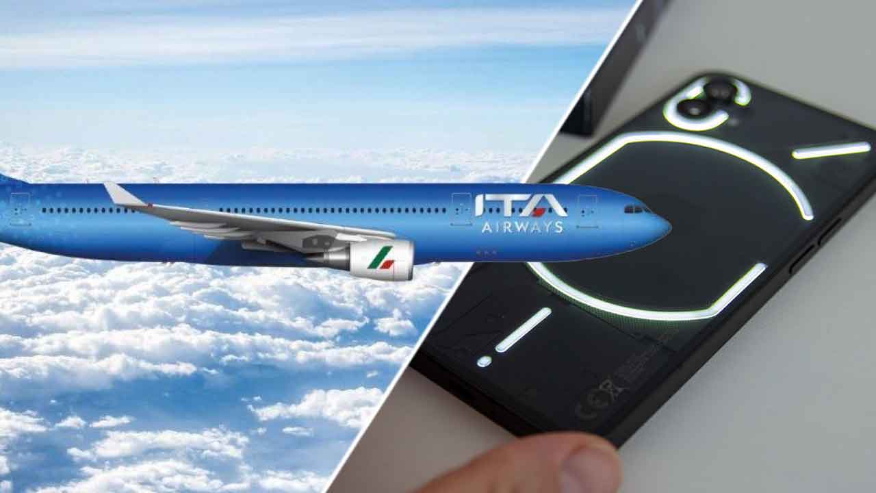 telefono va spento in aereo