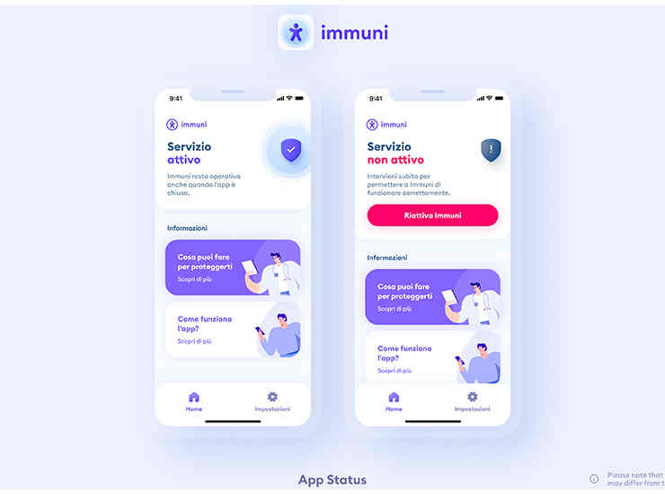 app-immuni-smatphone