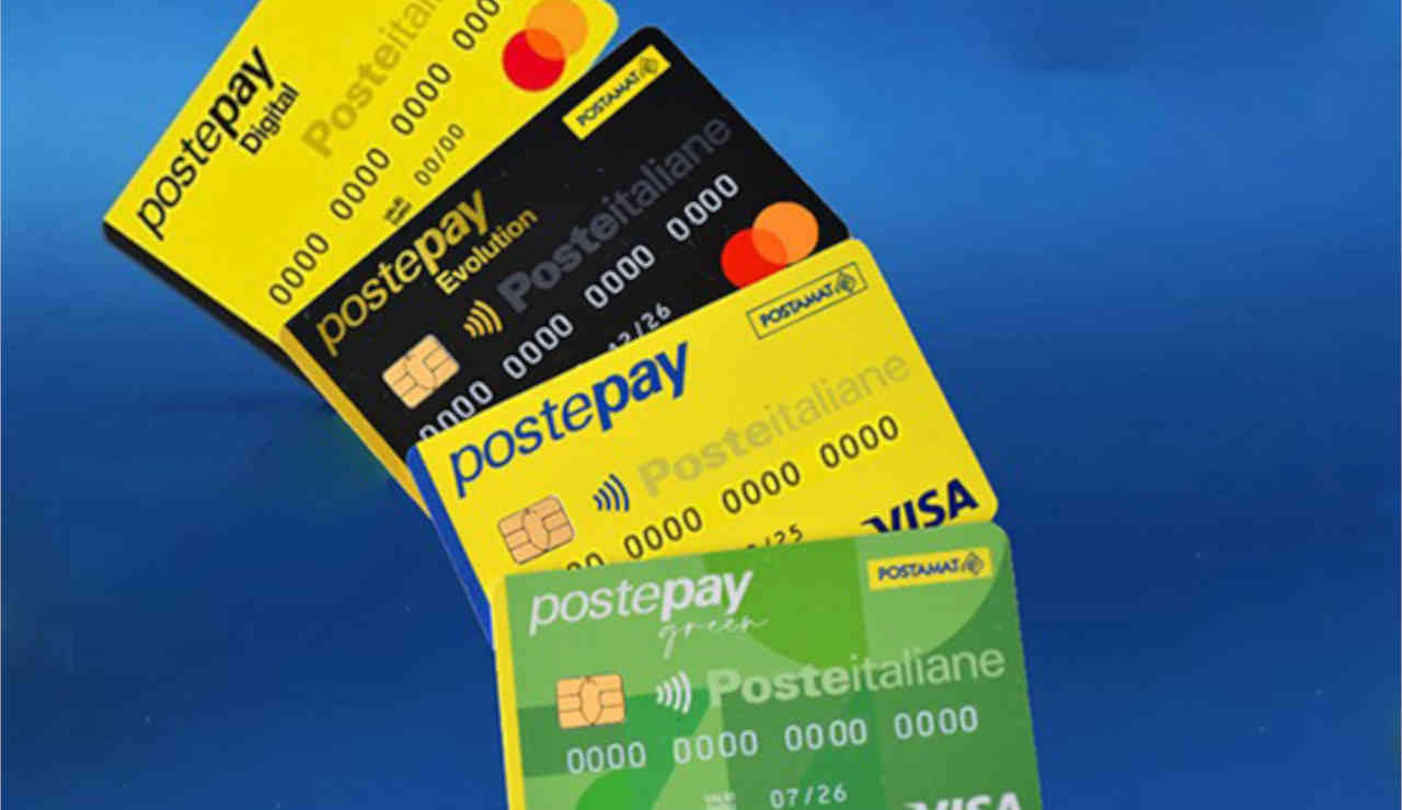 Postepay-carte prepagate-evolution-Poste Italiane